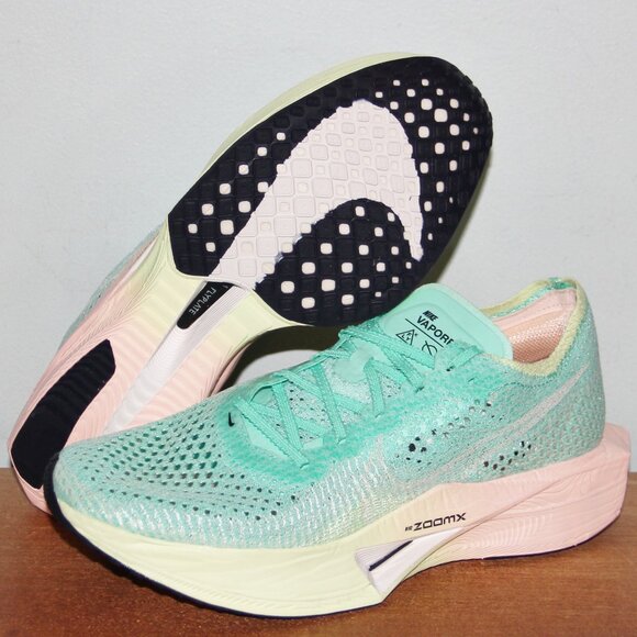 Nike Shoes - Nike ZoomX VaporFly Next% 3 Running Womens 8.5 10 Mint Foam Sunset Tint